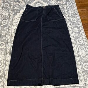 Inherit Dark Denim Maxi Skirt